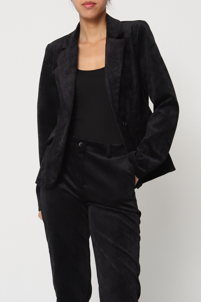Grossiste Revd'elle - Ensemble veste blazer et pantalon effet velour