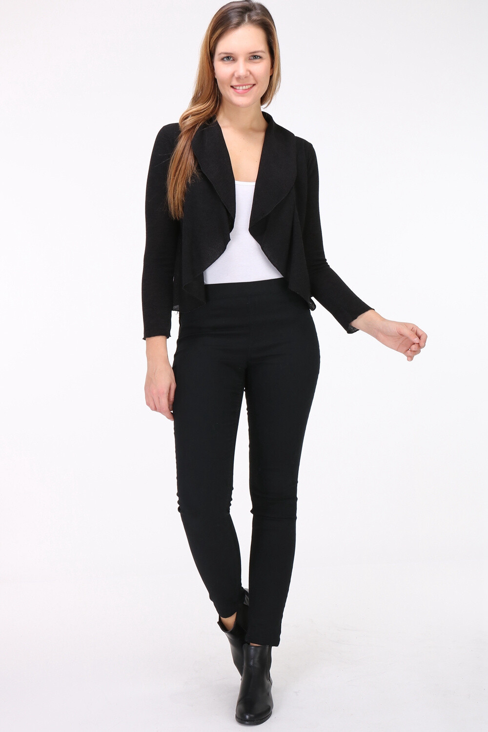 Wholesaler Revd'elle - Revd'elle - Plain asymmetrical cardigan
