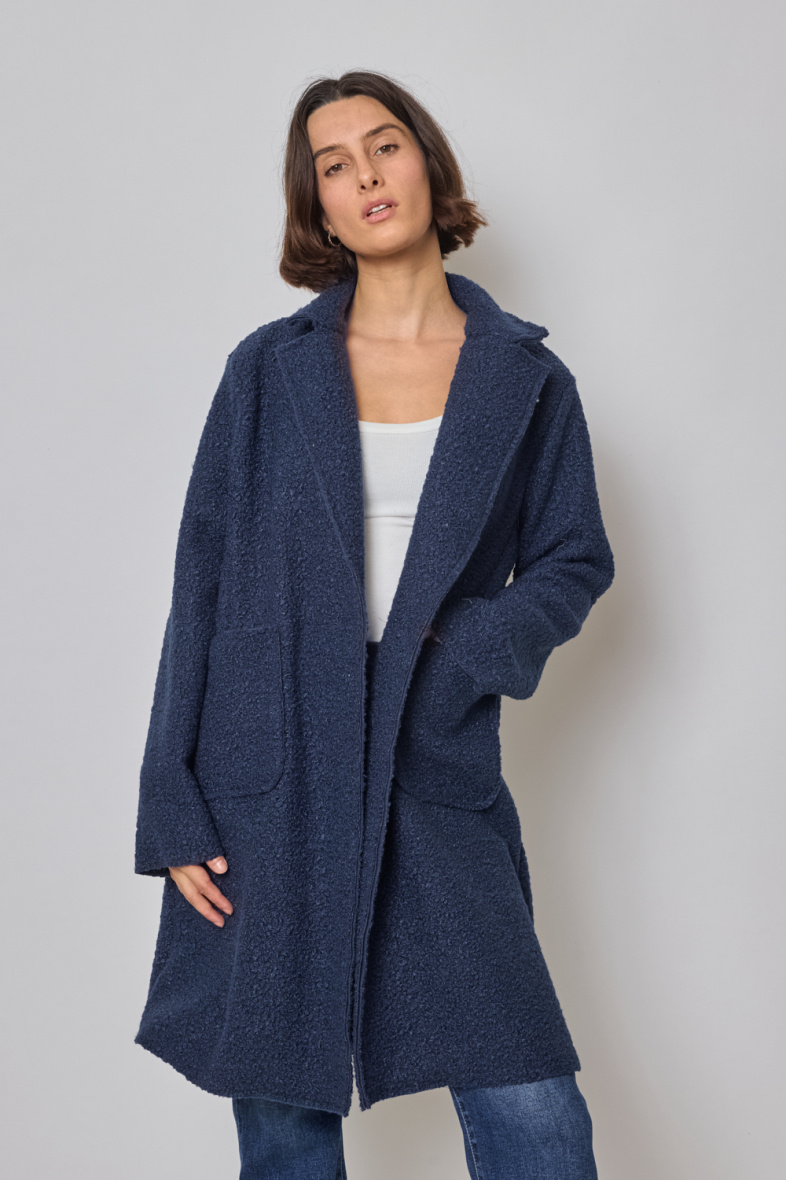 Wholesaler Revd'elle - Revd'elle - Coat with button and pocket