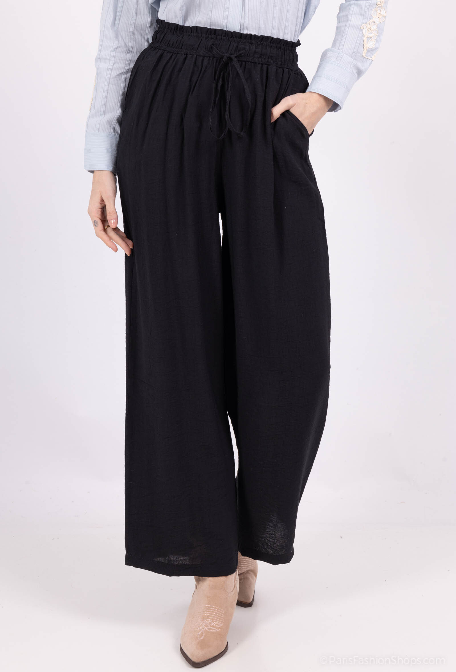 Wholesaler Revd'elle - Revdelle - Plain pants with bow