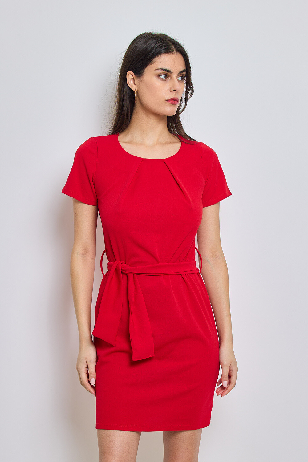 Wholesaler Revd'elle - Revdelle - Short sleeve round neck dress