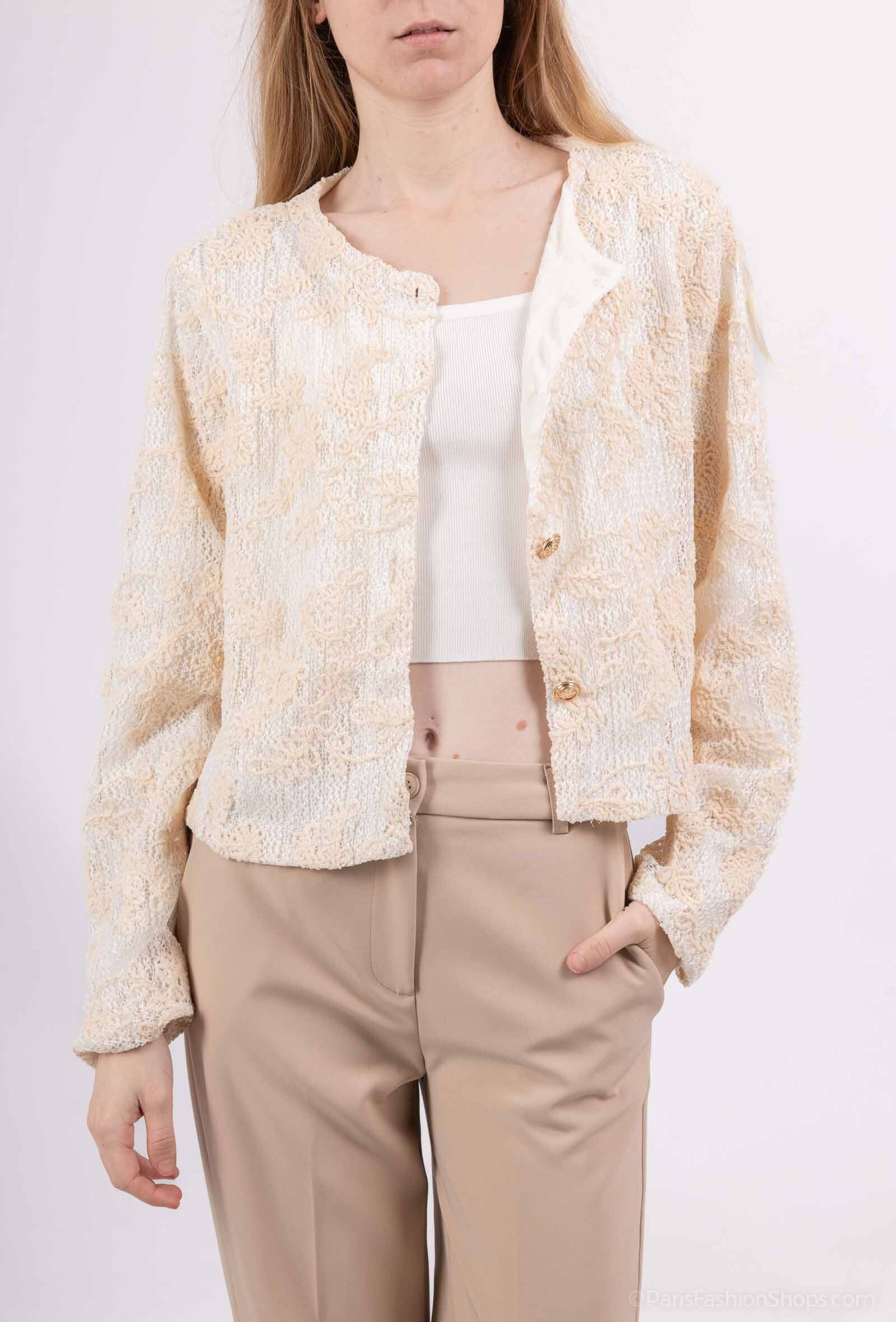 Wholesaler Revd'elle - Revd'elle - Button jacket with embroidery