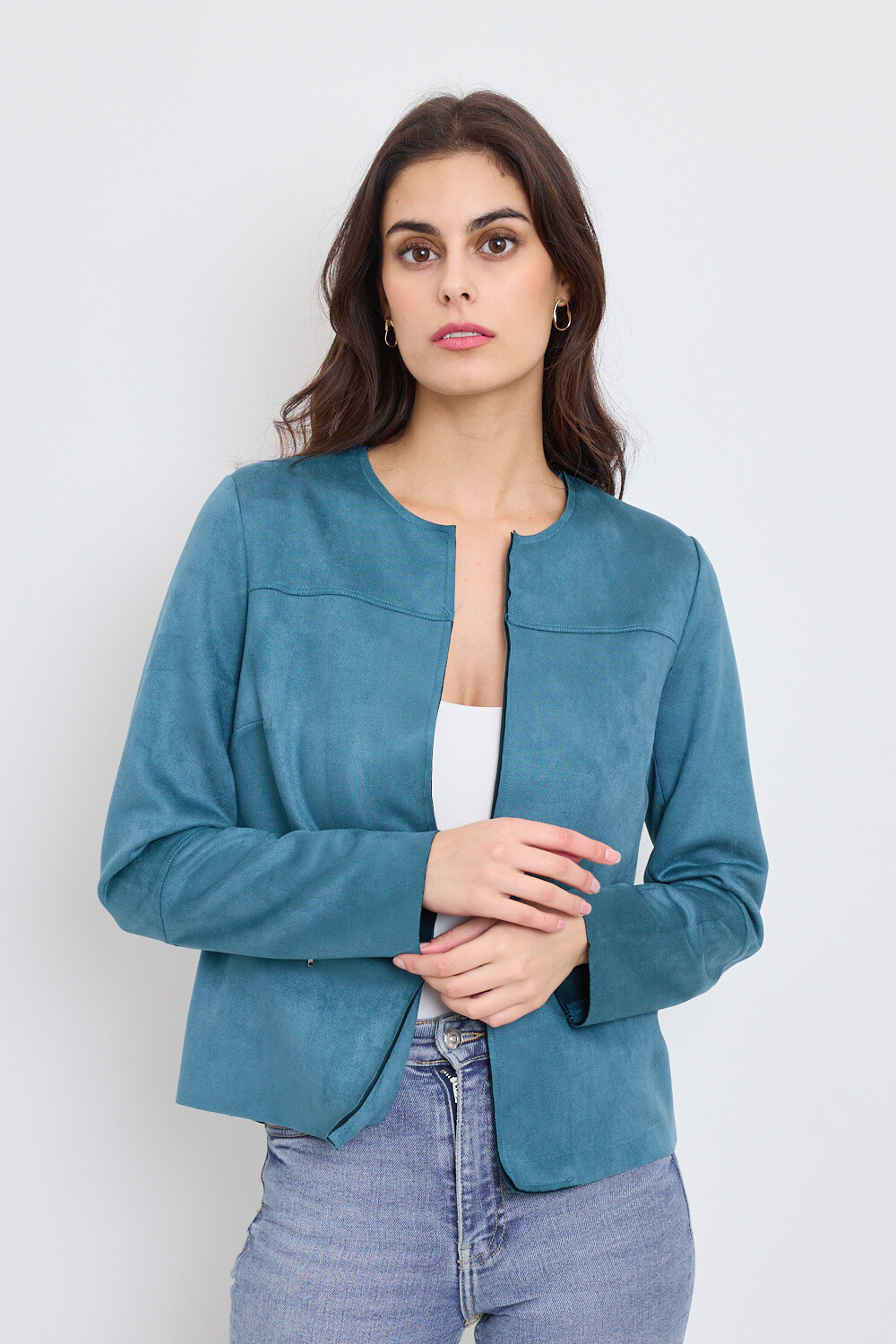 Wholesaler Revd'elle - Revd'elle - jacket dressed in united suede