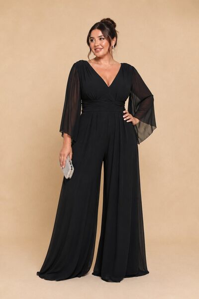 Grossiste REVEROSE by Lucas & Emma - Combinaison grande taille fluide Grossiste REVEROSE by Lucas & Emma - Combinaison grande taille fluide