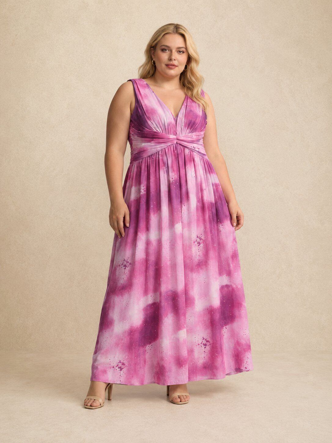 Wholesaler REVEROSE by Lucas & Emma - Elegant ceremony dress with refined cut