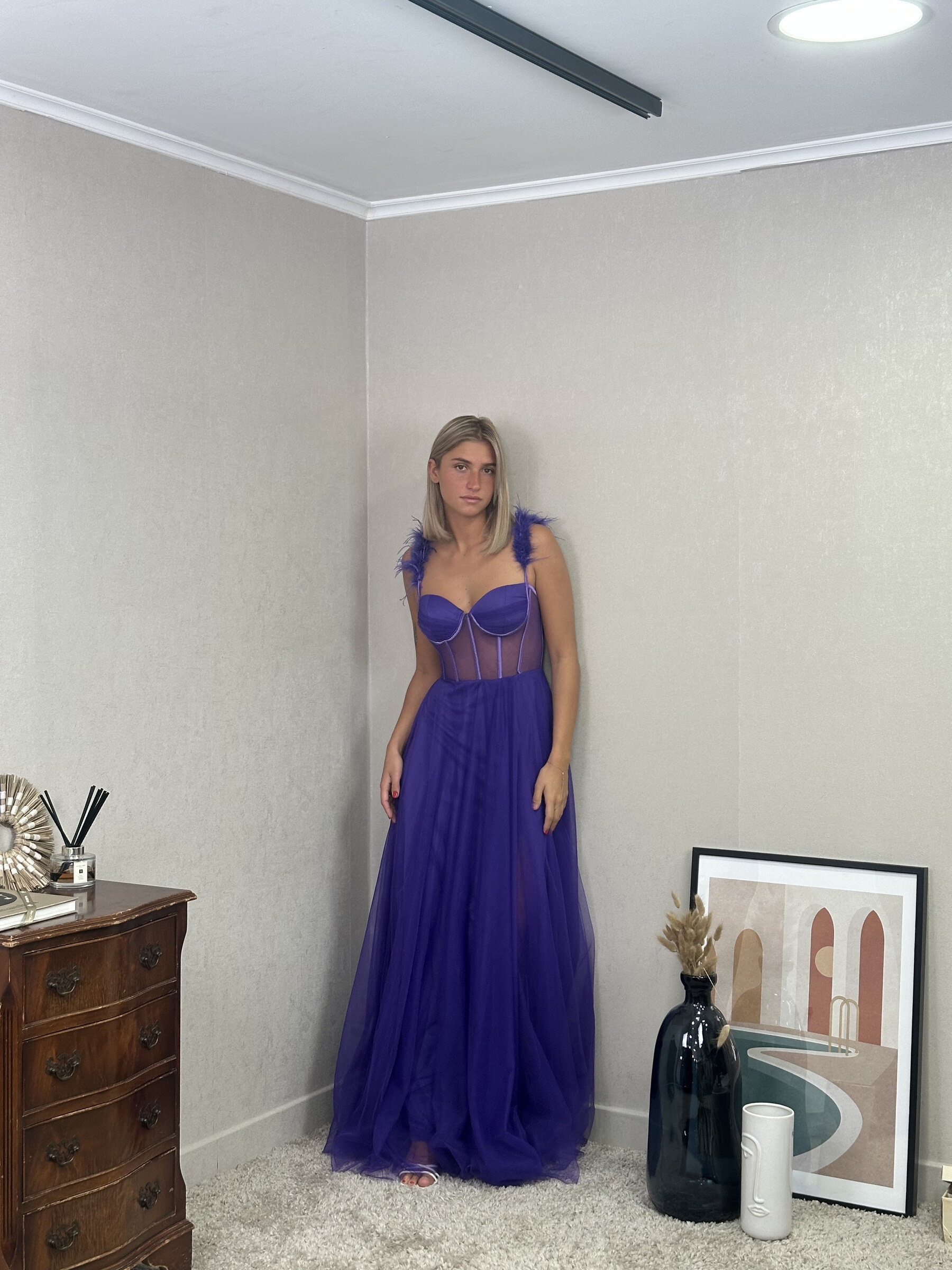 Großhändler REVEROSE by Lucas & Emma - Elegantes Zeremoniekleid mit raffinierter Passform