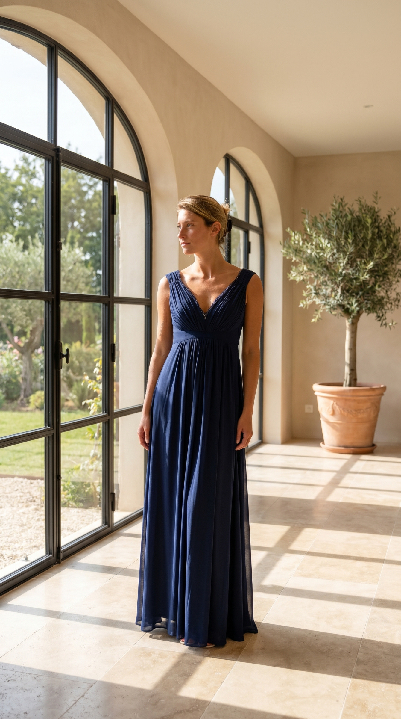 Großhändler REVEROSE by Lucas & Emma - Elegantes Zeremoniekleid mit raffinierter Passform
