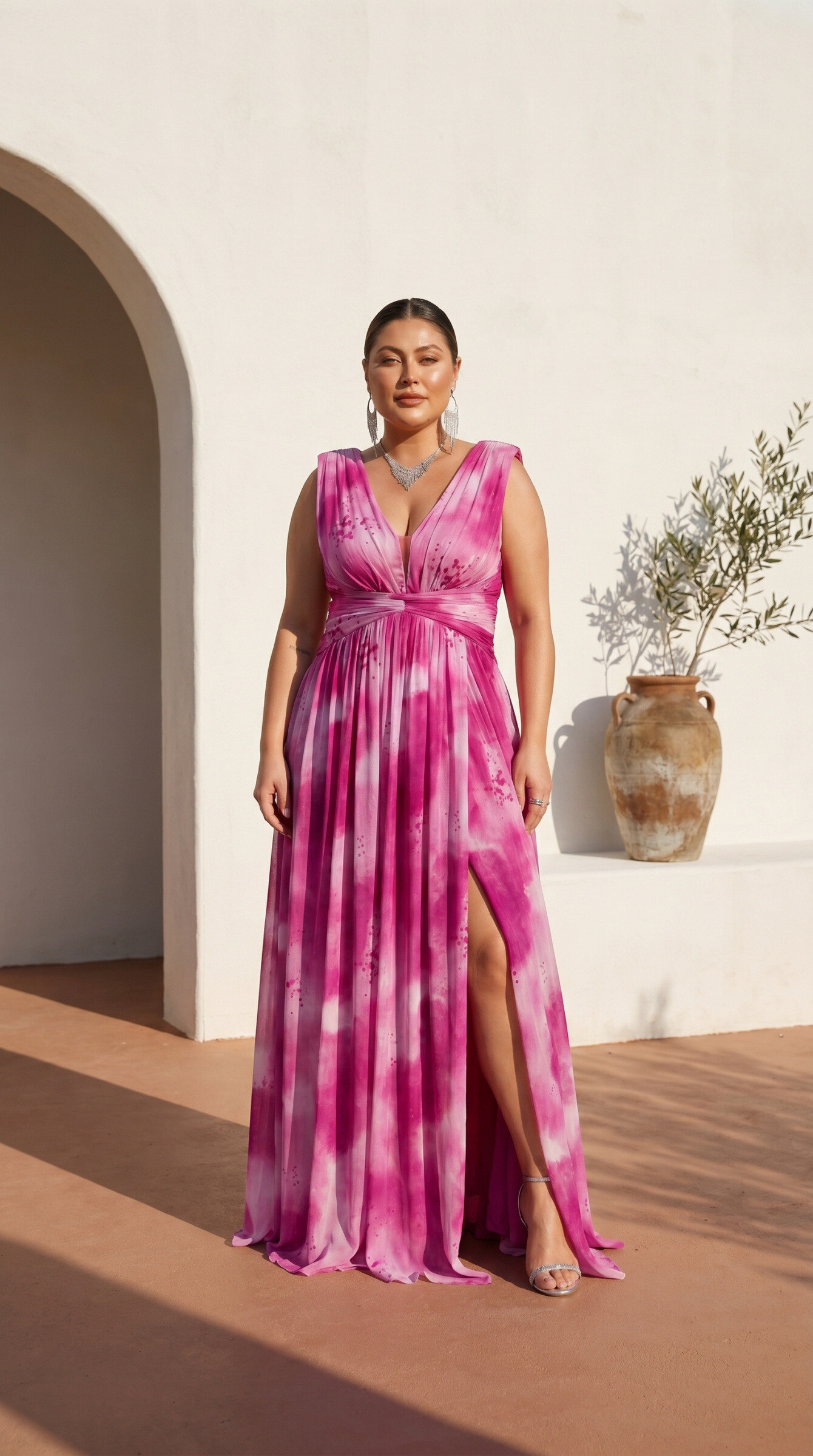 Mayorista REVEROSE by Lucas & Emma - Vestido de ceremonia elegante con corte refinado