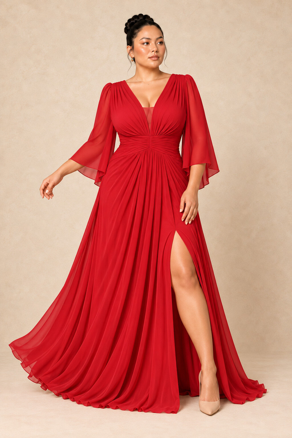 Mayorista REVEROSE by Lucas & Emma - Vestido de ceremonia elegante con corte refinado