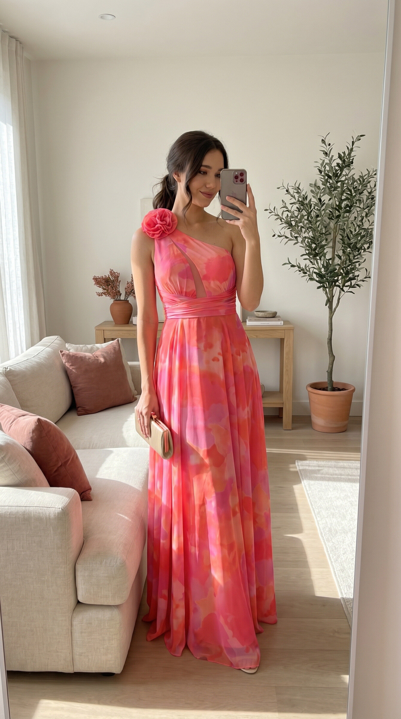 Mayorista REVEROSE by Lucas & Emma - Vestido de ceremonia elegante con corte refinado