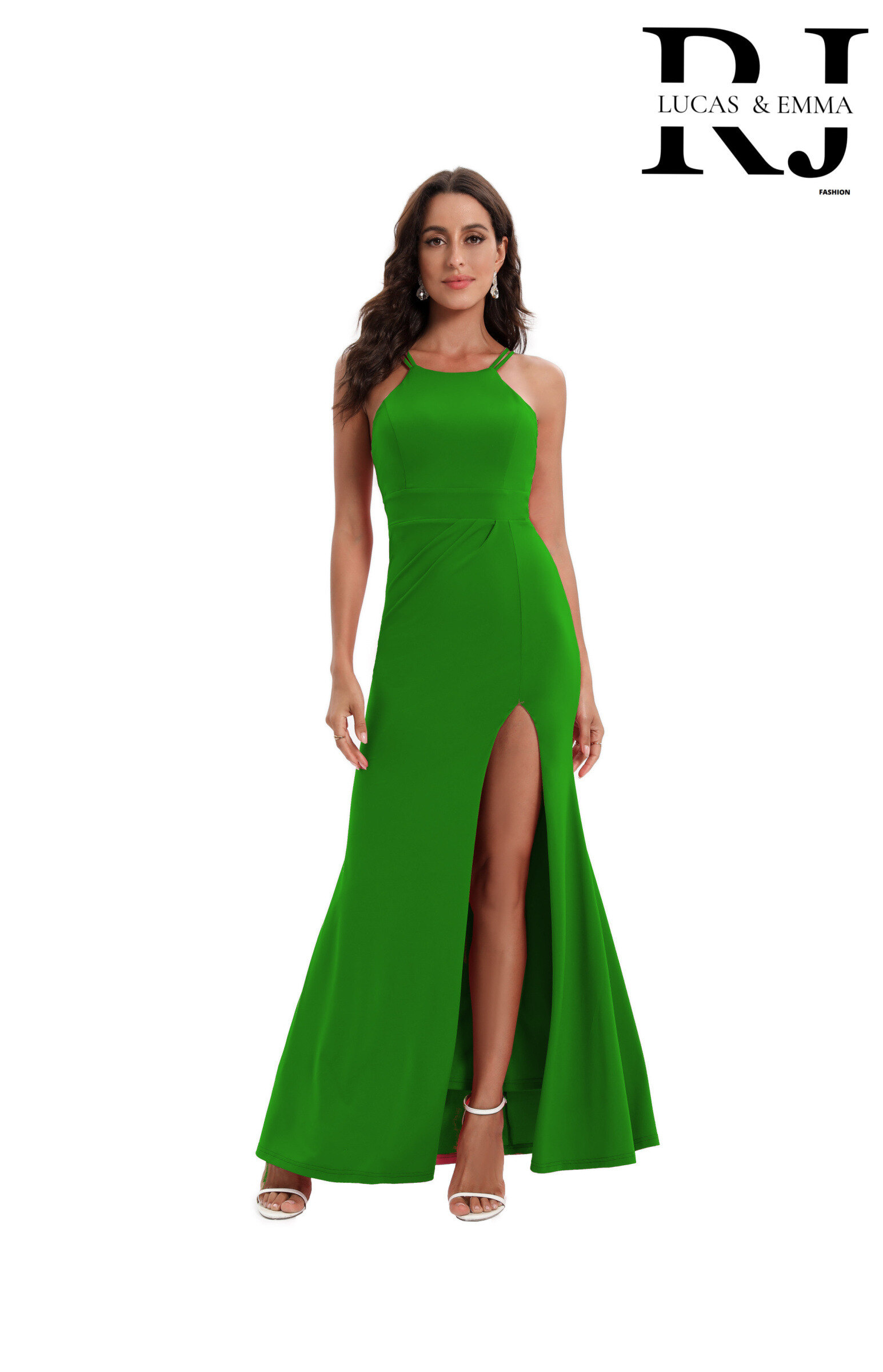 Grossiste REVEROSE by Lucas & Emma - TUNIS - Robe longue d'été sans manches à fente