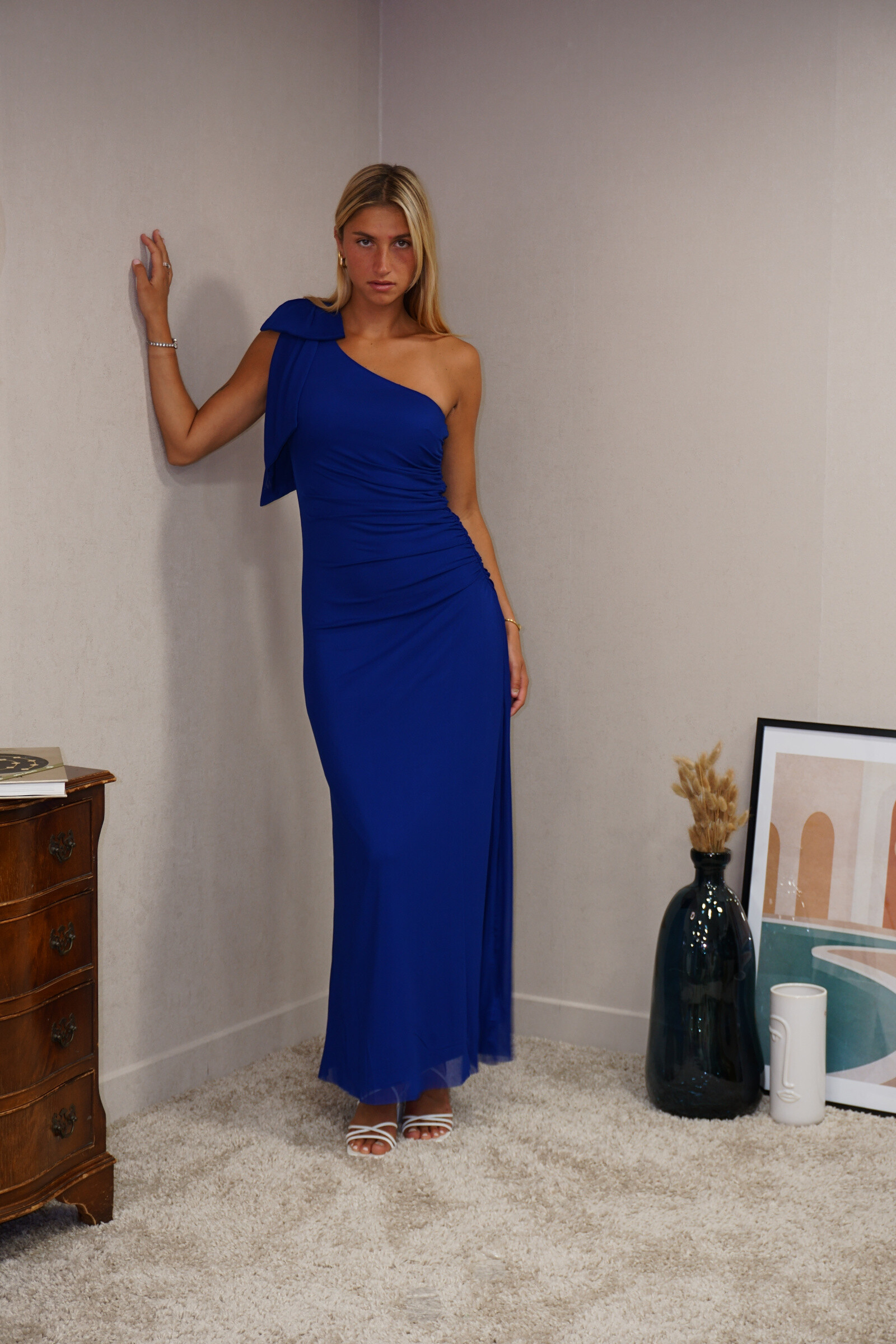Mayorista REVEROSE by Lucas & Emma - Vestido de noche asimétrico Sevilla