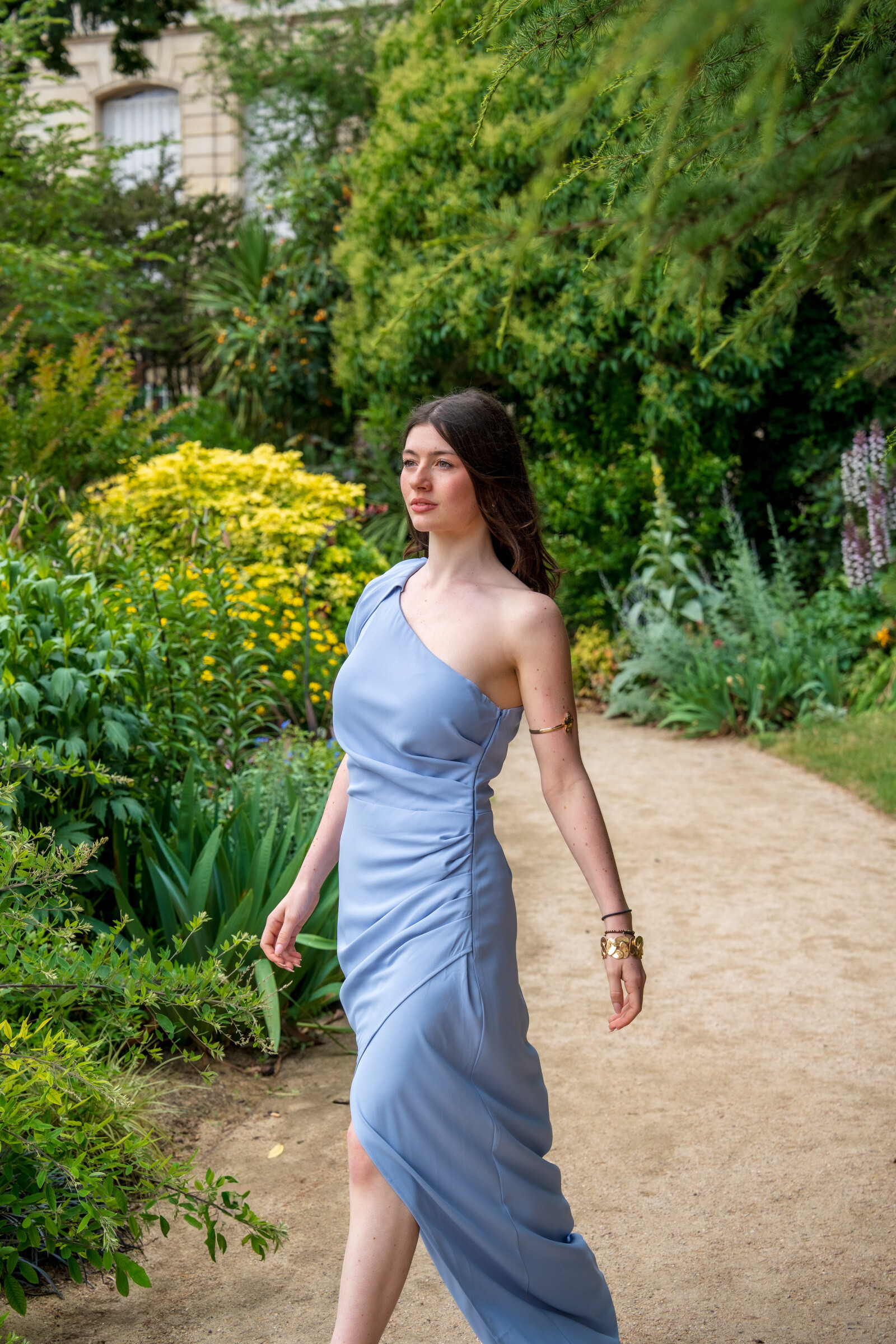 Wholesaler REVEROSE by Lucas & Emma - Asymmetrical and trendy asymmetrical cocktail dress - Richmond