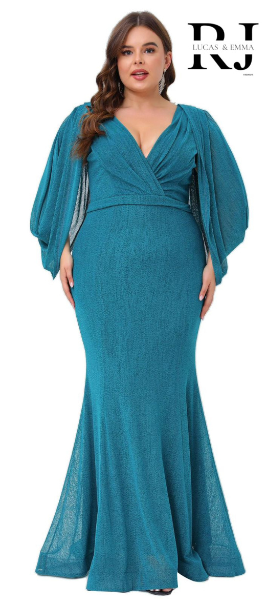 Grossiste REVEROSE by Lucas & Emma - Robe de soirée grande taille Kazan