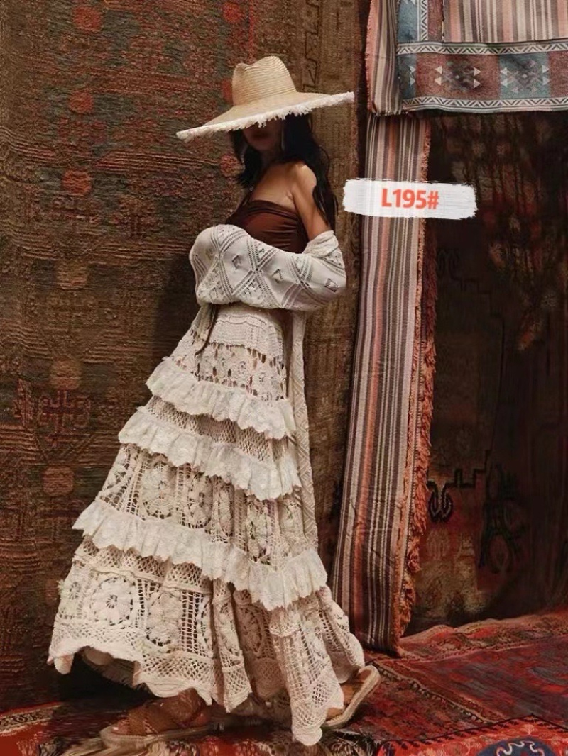 Wholesaler Rosa Fashion Crochet - Bohemian Crochet Skirt