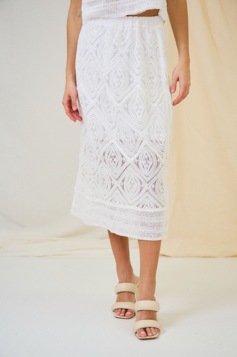 Großhändler Rosa Fashion Crochet - Häkelhose