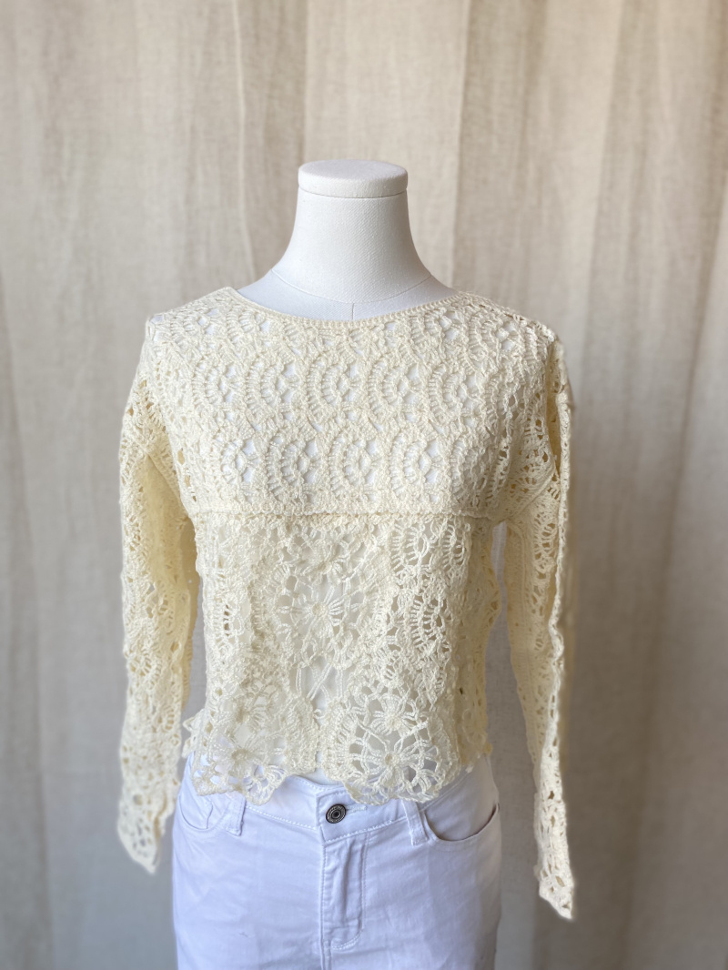 Wholesaler Rosa Fashion Crochet - Top in lace