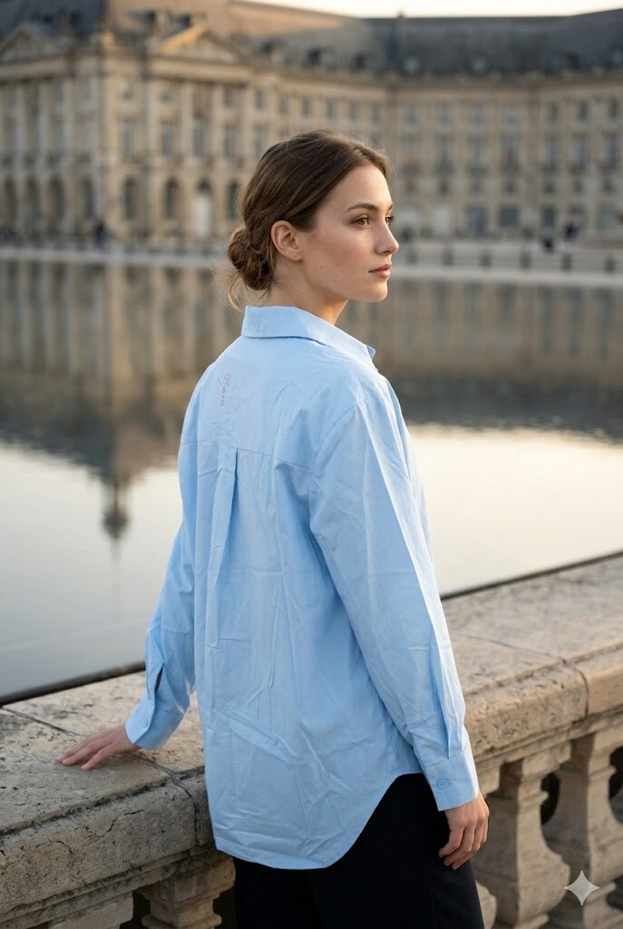 Wholesaler Rosa Fashion - Elegant shirt with classic collar