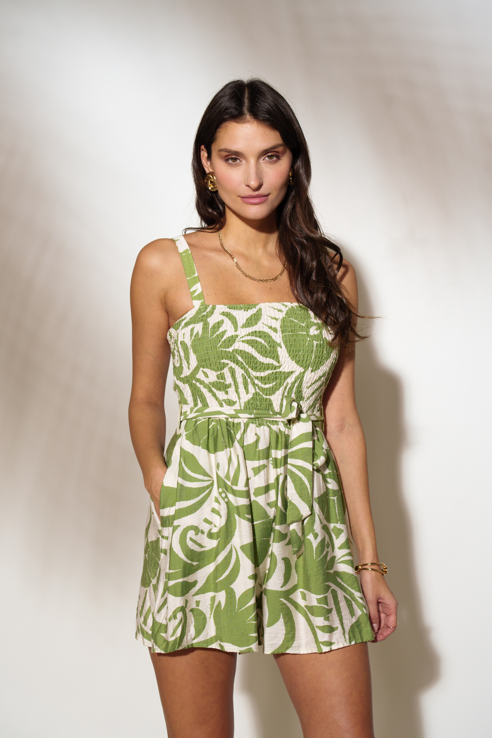 Wholesaler Rosa Fashion - Printed short jumpsuits
