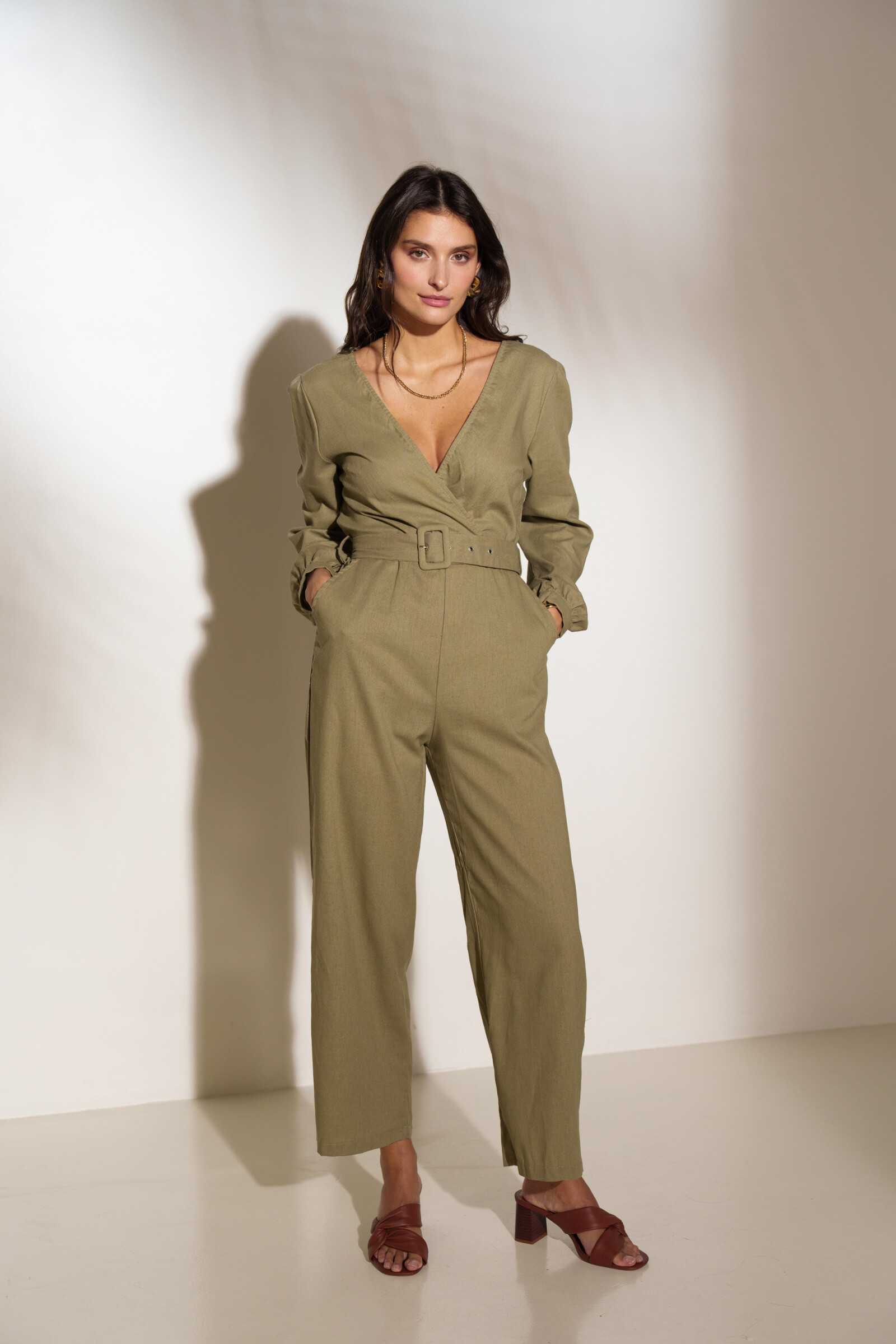 Wholesaler Rosa Fashion - Chic cotton jumpsuit