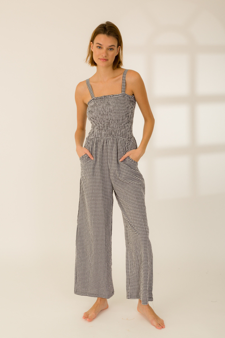 Großhändler Rosa Fashion - Bedruckter Overall