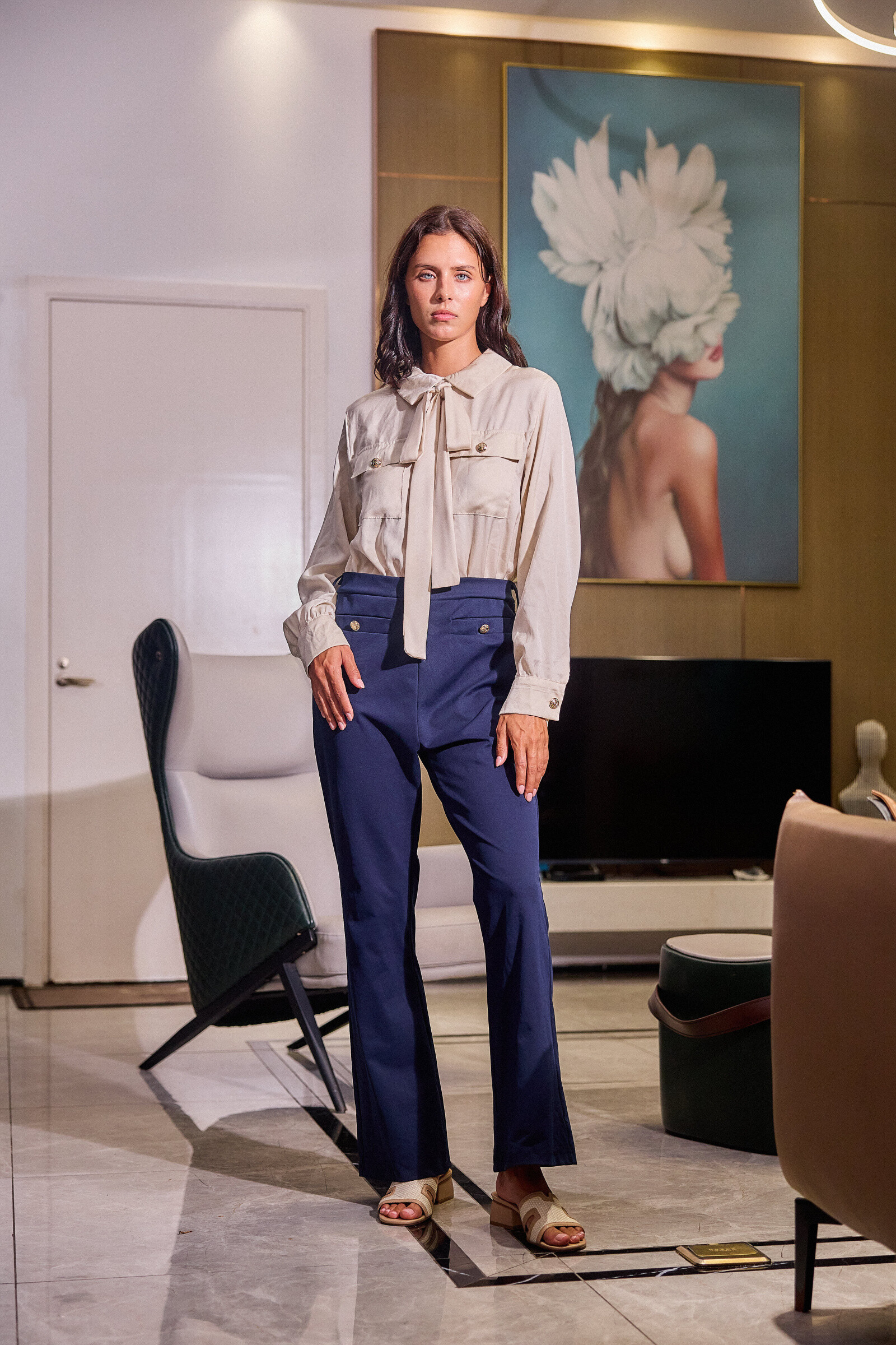 Mayorista Rosa Fashion - Combinación de camisa de pantalones