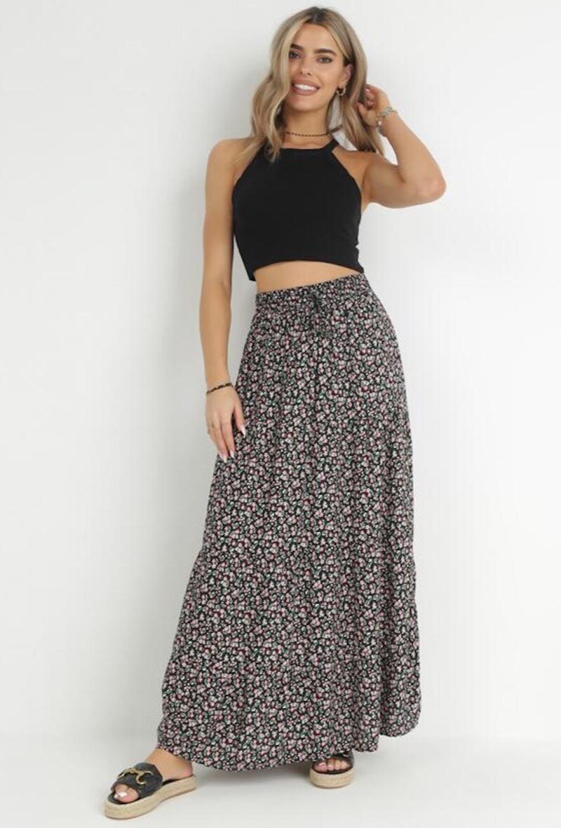 Grossiste Rosa Fashion - Jupe longue imprimée