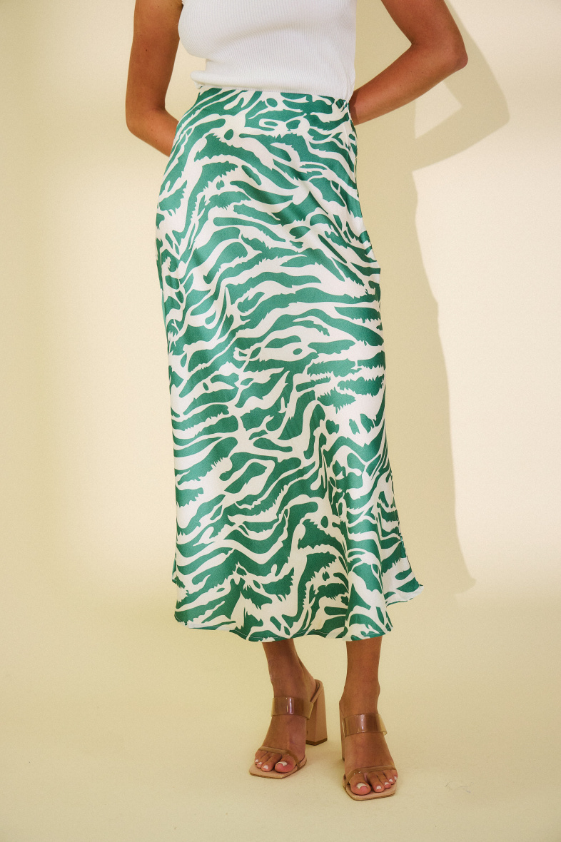 Wholesaler Rosa Fashion - Long printed skirt