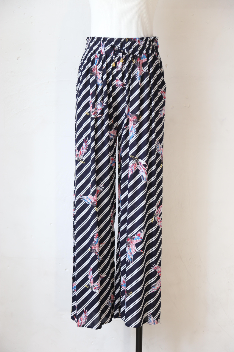 Grossista Rosa Fashion - Pantaloni larghi stampati