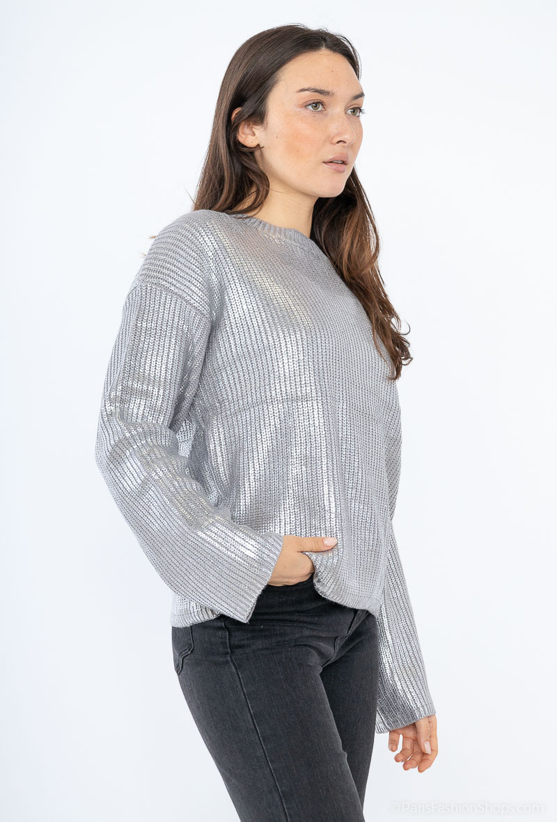 Wholesaler Rosa Fashion - Shiny sweater