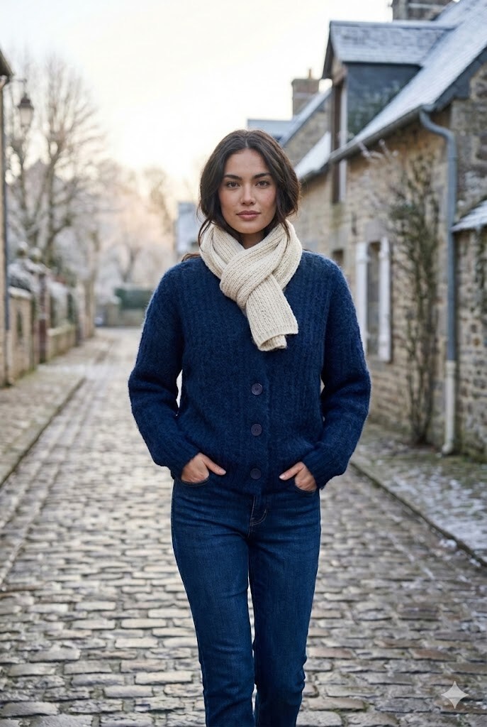 Grossiste Rosa Fashion - Cardigan doux à boutons