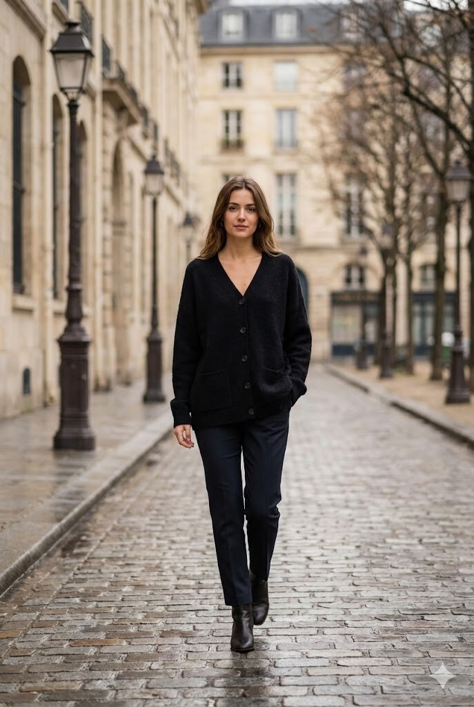 Grossiste Rosa Fashion - Cardigan Doux à Grandes Poches