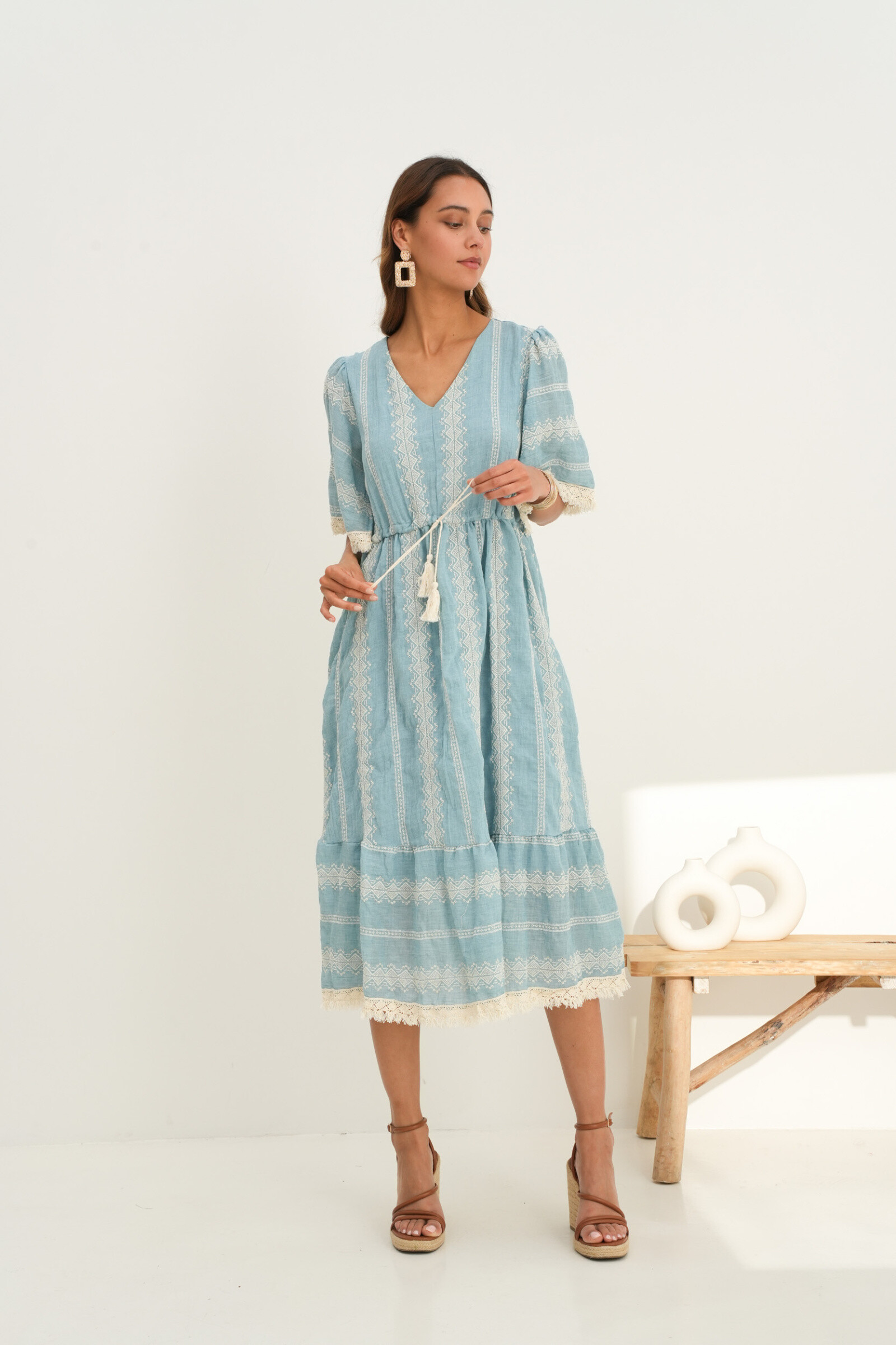 Grossiste Rosa Fashion - Robe bohème