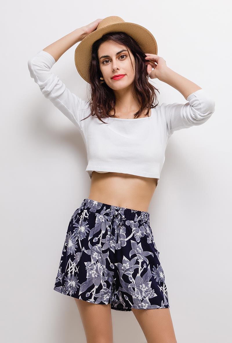 Mayorista Rosa Fashion - Shorts floral