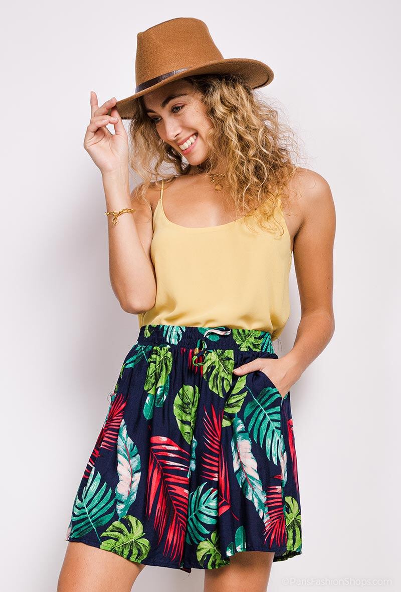 Grossista Rosa Fashion - Shorts stampate fluide