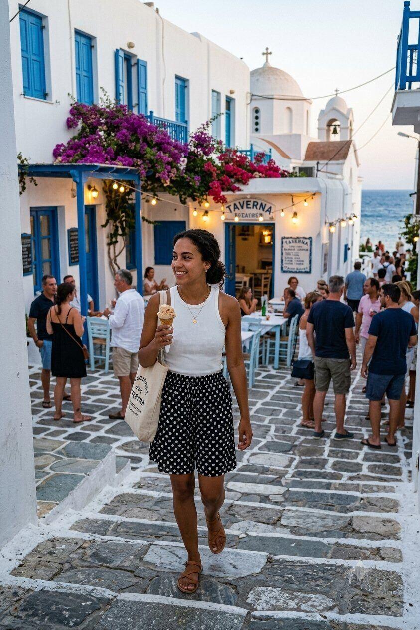 Grossiste Rosa Fashion - Short imprimé pois femme
