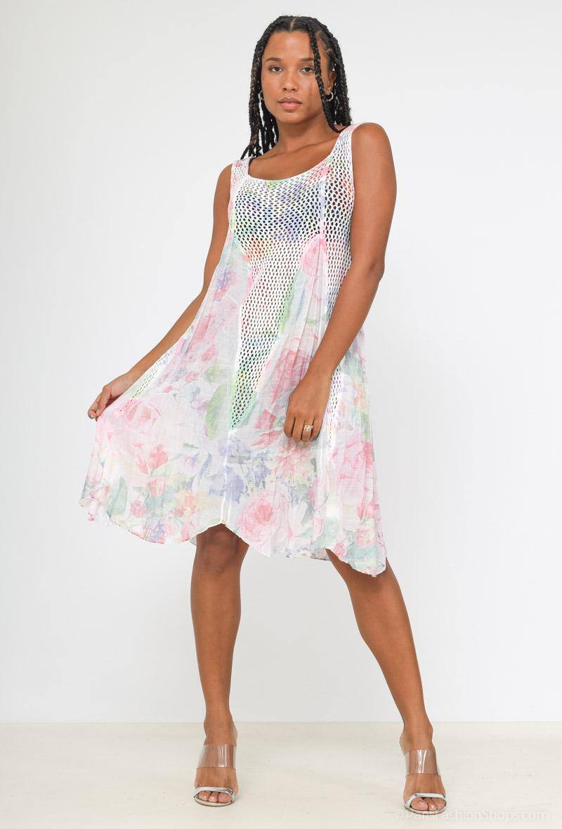 Grossista Rosa Fashion - Tunica floreale