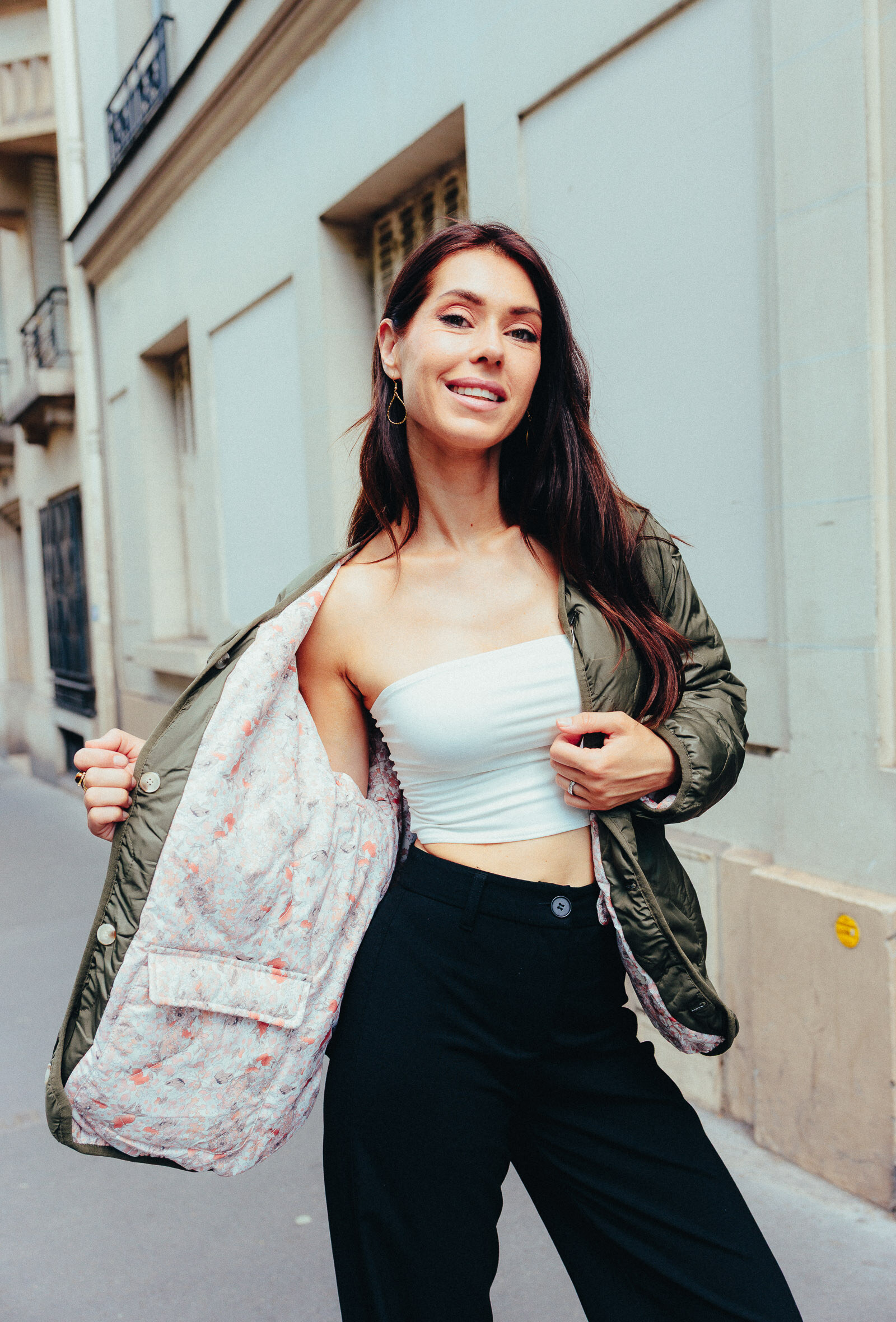 Wholesaler Rosa Fashion - Double-sided jacket