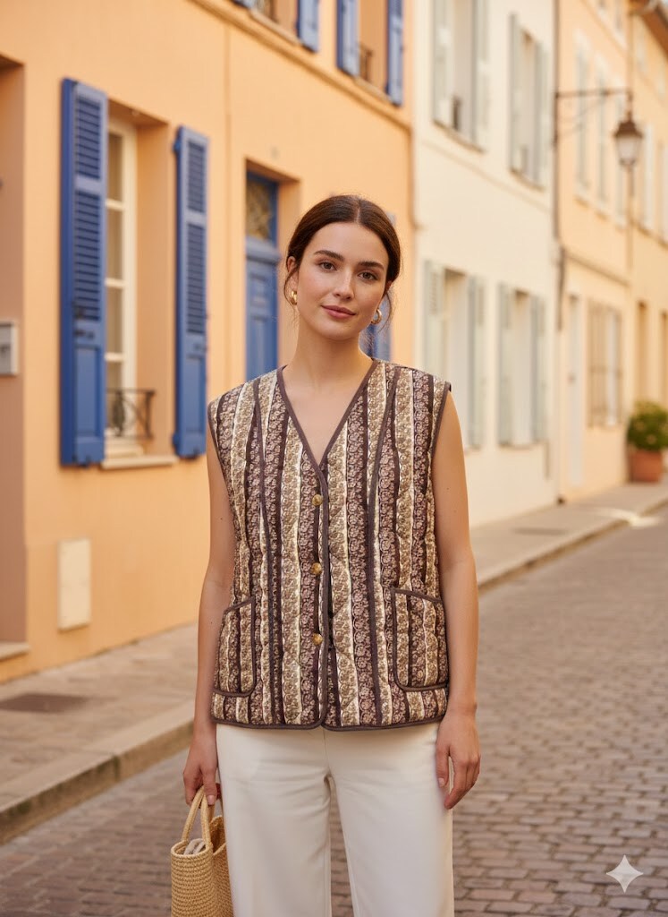 Grossiste Rosa Fashion - Veste à motif matelassé