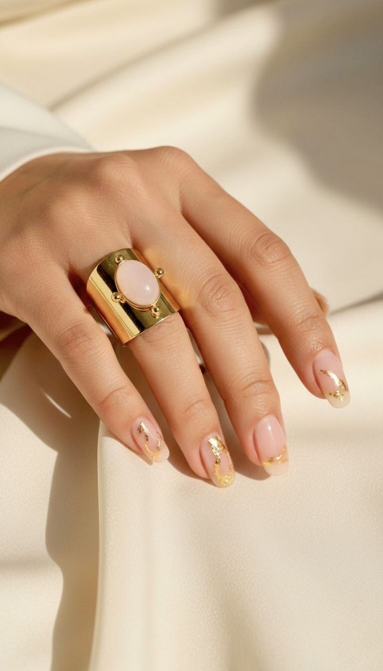 Mayorista ROSA - Anillo de piedra en acero inoxidable