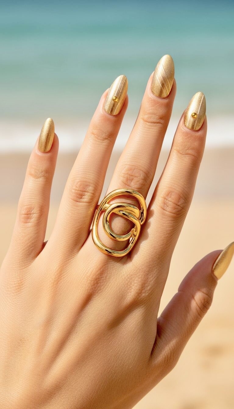 Mayorista ROSA - Anillo ajustable de acero inoxidable