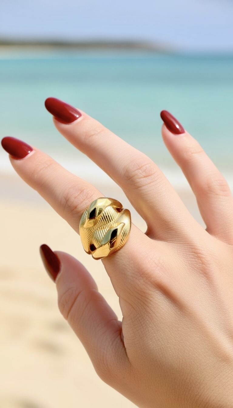 Wholesaler ROSA - Adjustable stainless steel ring
