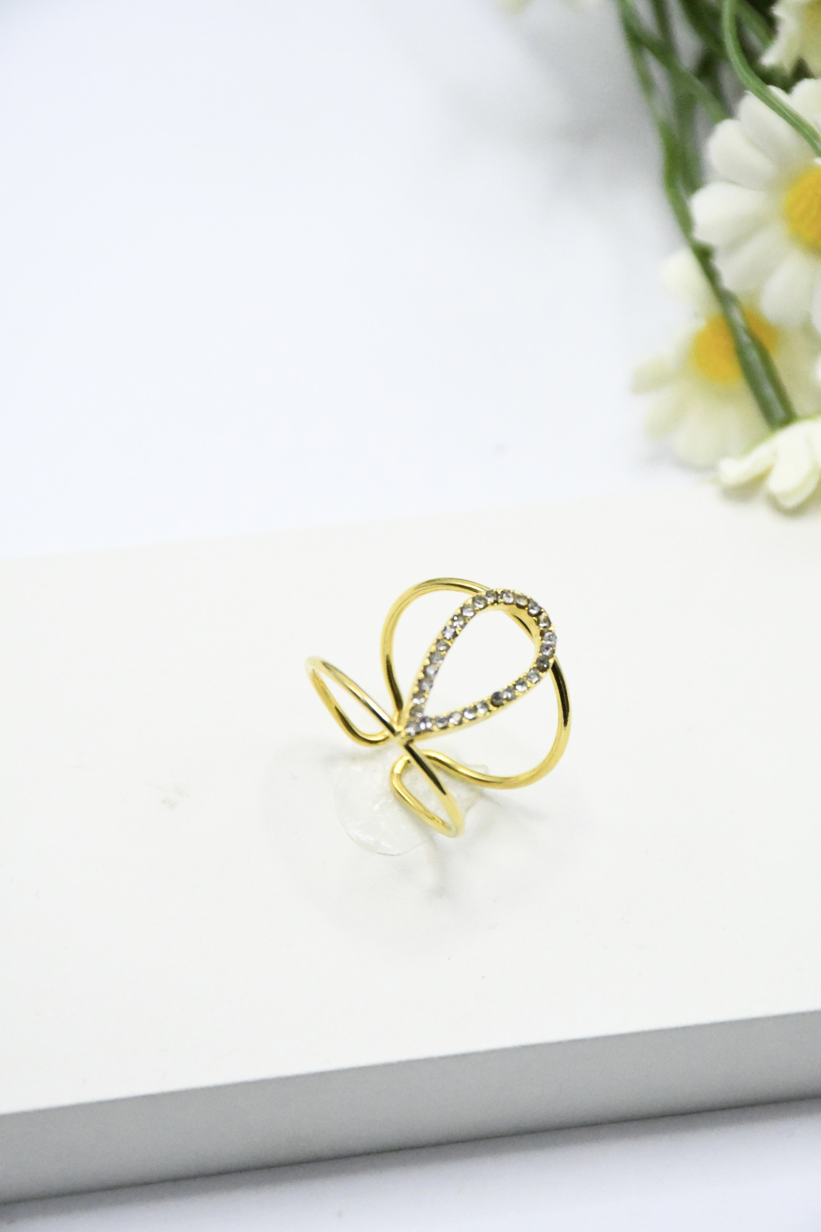 Wholesaler ROSA - Adjustable stainless steel ring