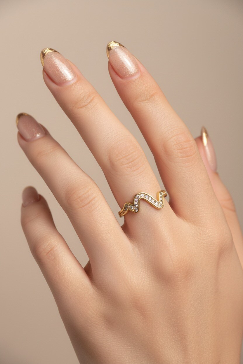 Grossiste ROSA - Bague ajustable en acier inoxydable