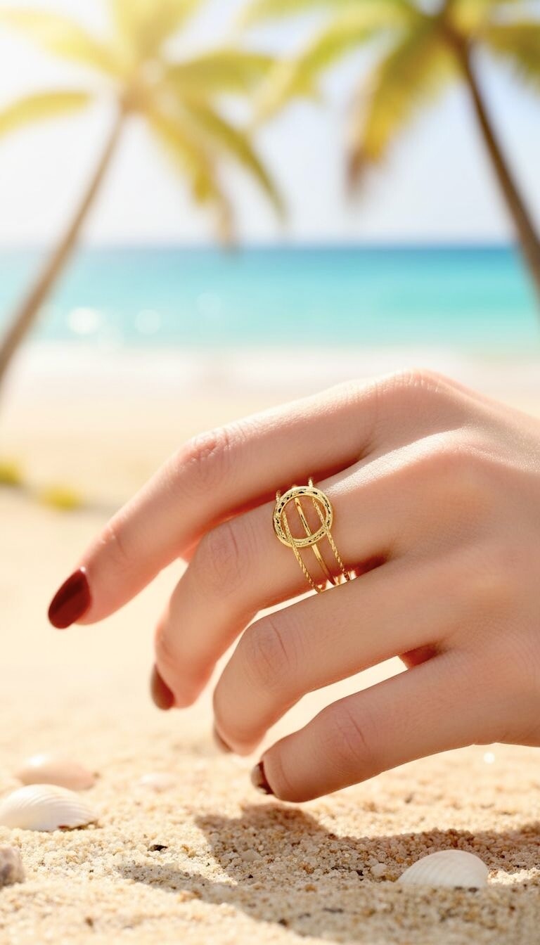 Mayorista ROSA - Anillo ajustable de acero inoxidable