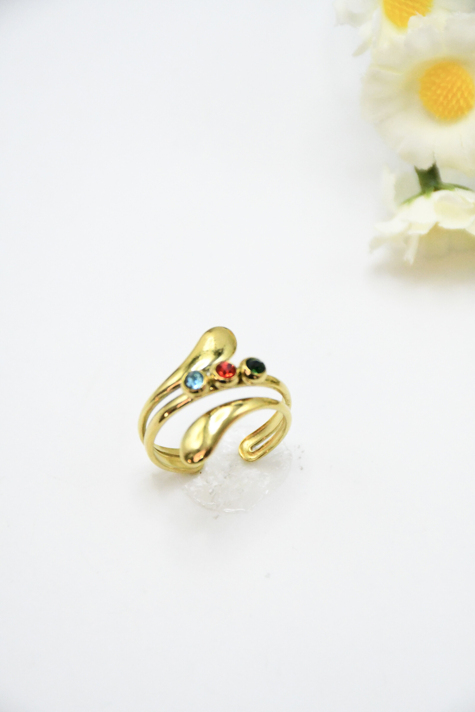 Großhändler ROSA - Verstellbarer Edelstahlring
