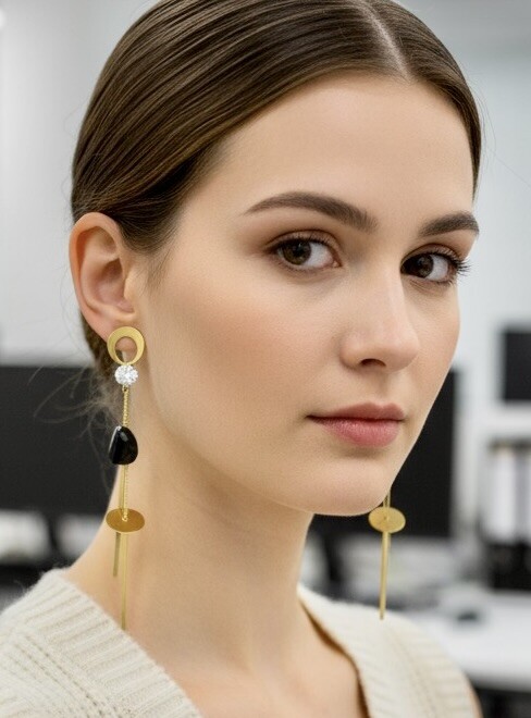 Wholesaler ROSA - Stainless steel earrings