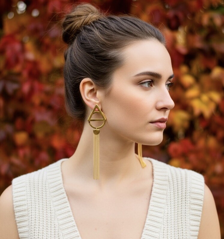 Wholesaler ROSA - Stainless steel earrings