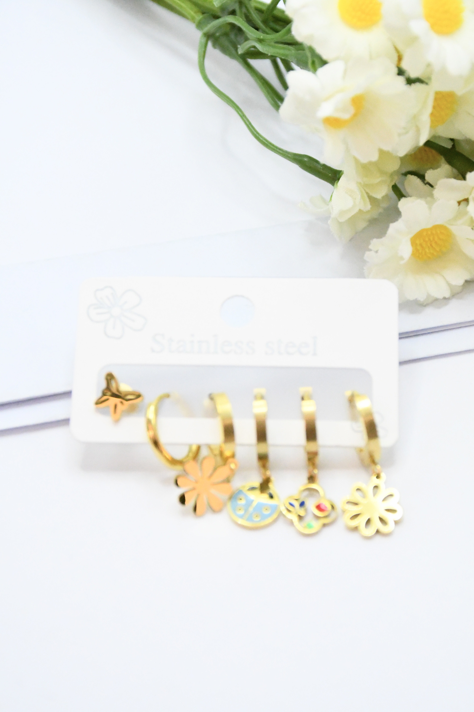 Wholesaler ROSA - Stainless steel earrings