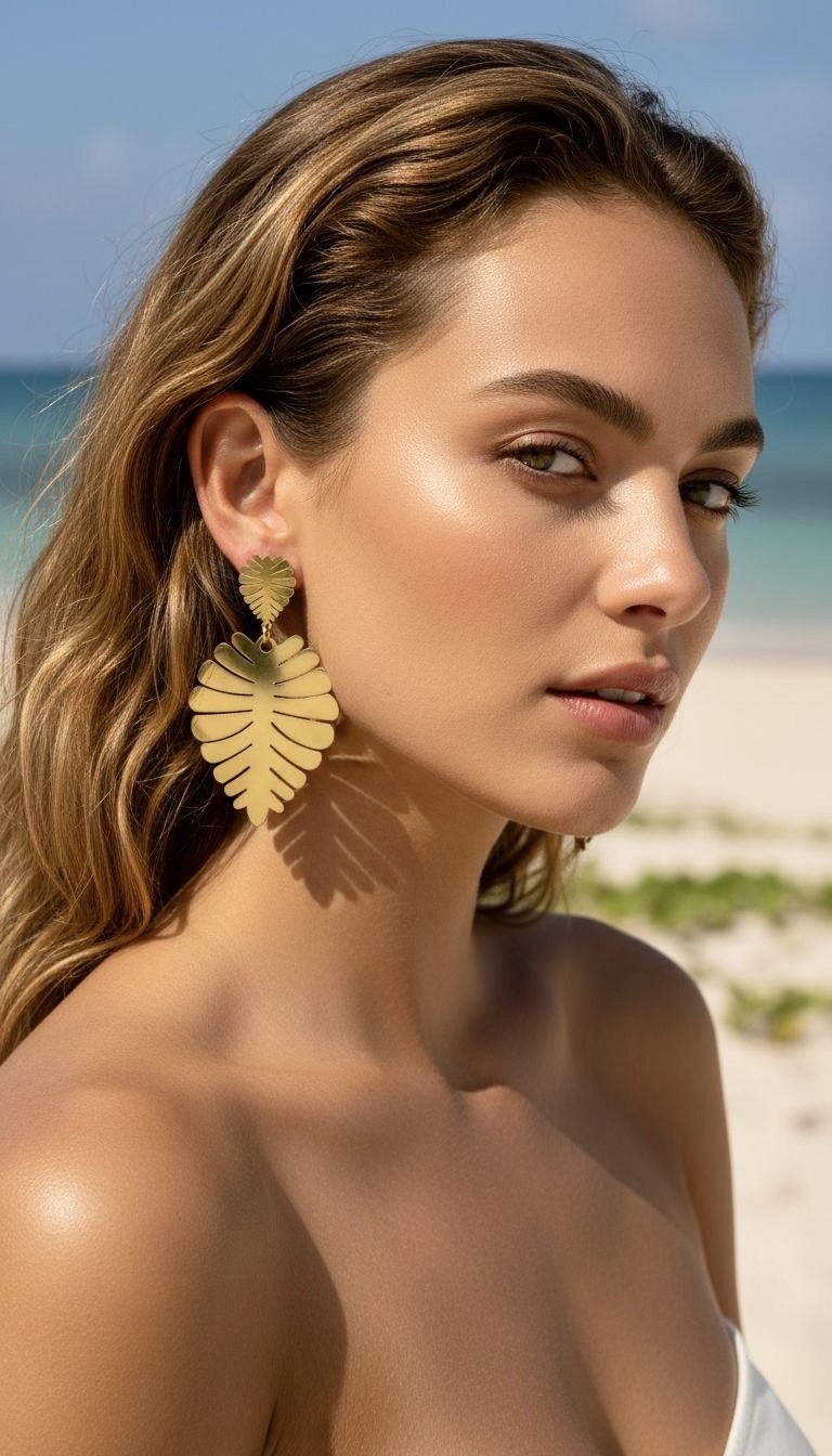 Grossiste ROSA - Boucles d'oreilles en acier inoxydable